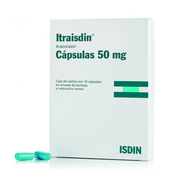 ITRAISDIN 50 MG C/14 CAP