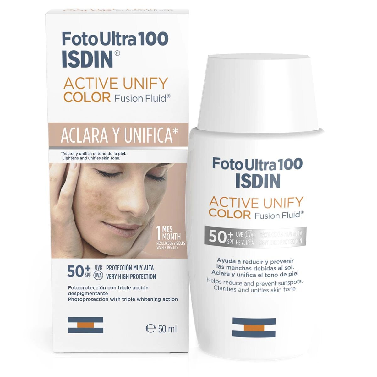 ISDIN FOTO ULTRA 100 ACTIVE UNIFY COLOR 50 ML FPS50+