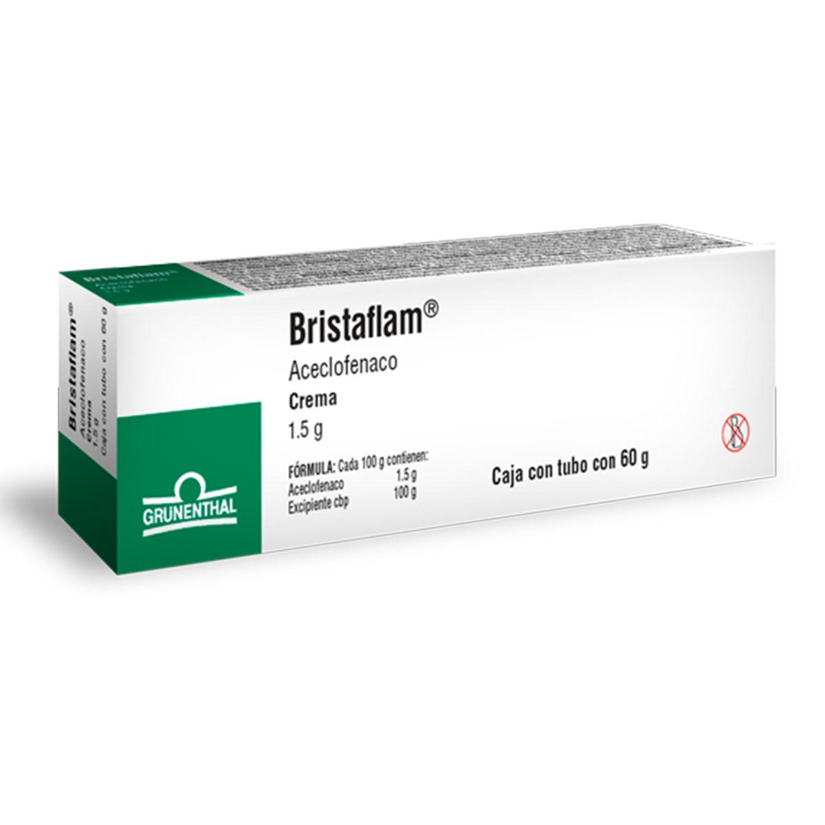 BRISTAFLAM 1.5 G C/60 GRS CRA