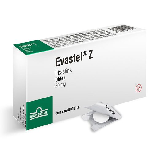 EVASTEL Z 20 MG C/30 OBLEAS