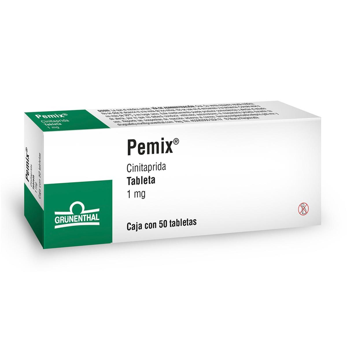 PEMIX 1 MG C/50 T