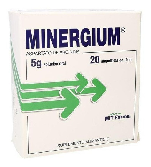 MINERGIUM 5 G C/20 AMP 10 ML C/U