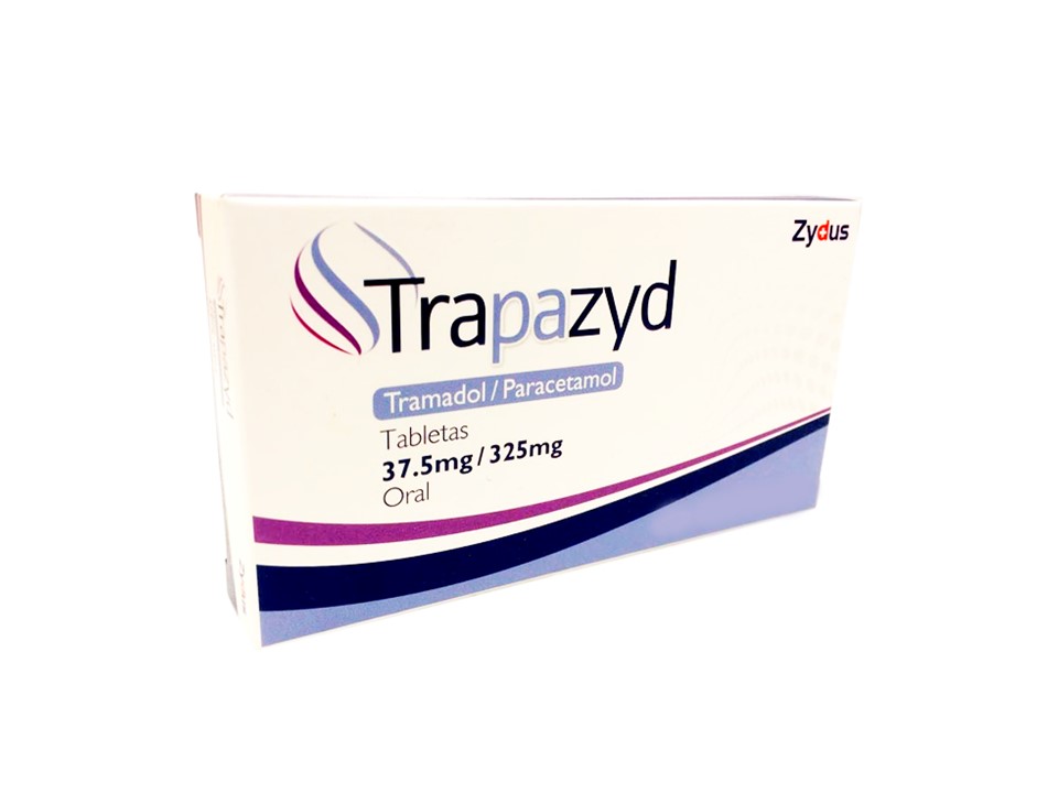 TRAPAZYD 37.5 MG/325 MG C/10 T