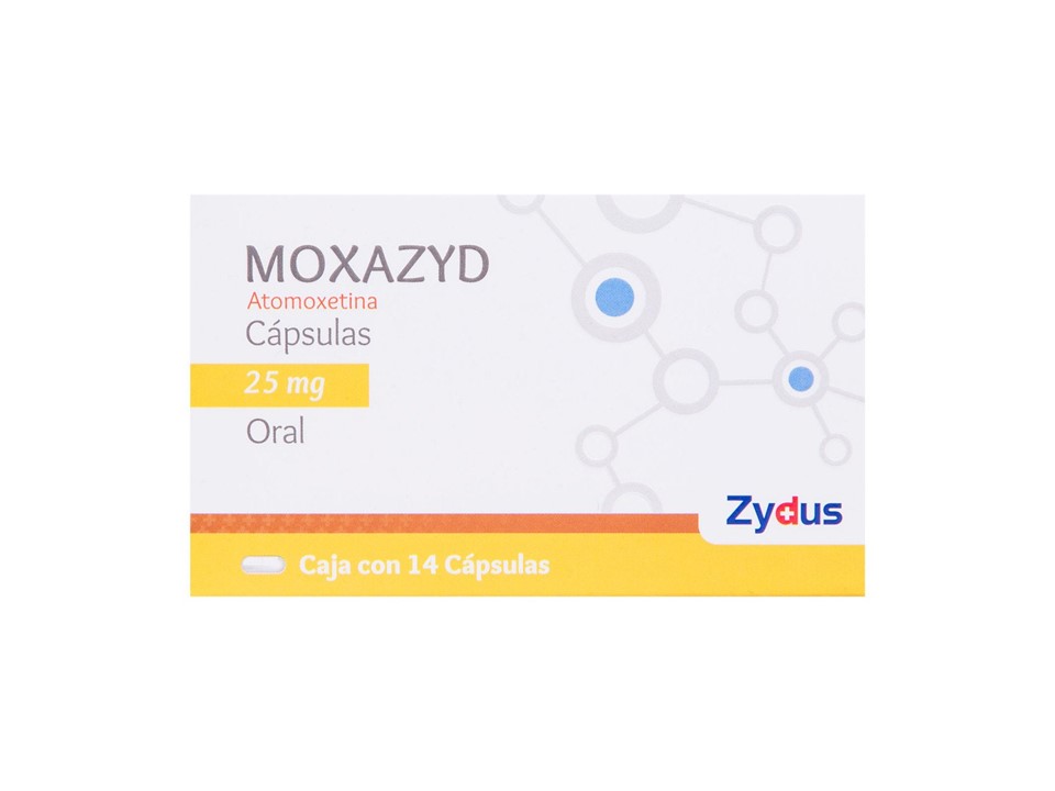 MOXAZYD 25 MG C/14 CAP