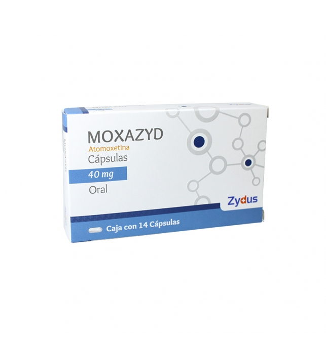 MOXAZYD 40 MG C/14 CAP