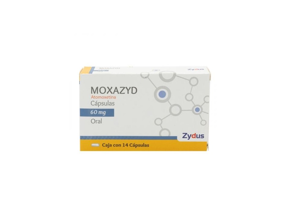 MOXAZYD 60 MG C/14 CAP