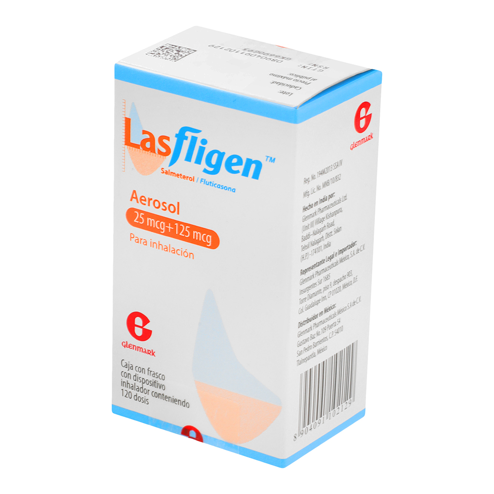 LASFLIGEN 25 MCG/125 MCG INH 120 DOSIS